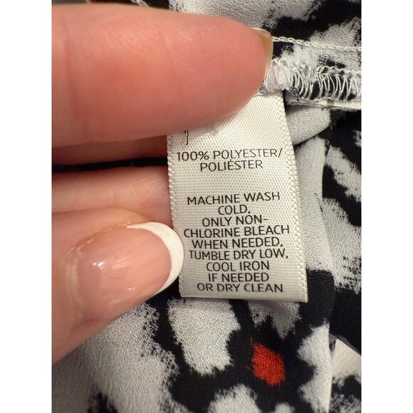 Loft Women's Petite XS Boho Colorful Abstract Print Racerback Tank Top Beach - Picture 8 of 9